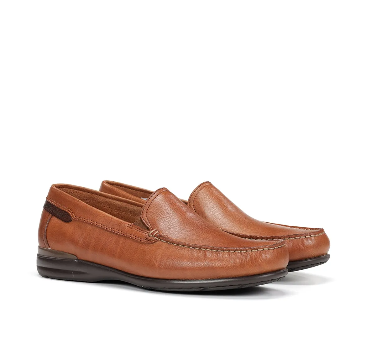 Fluchos Orion 8682 mocassini uomo marroni pelle
