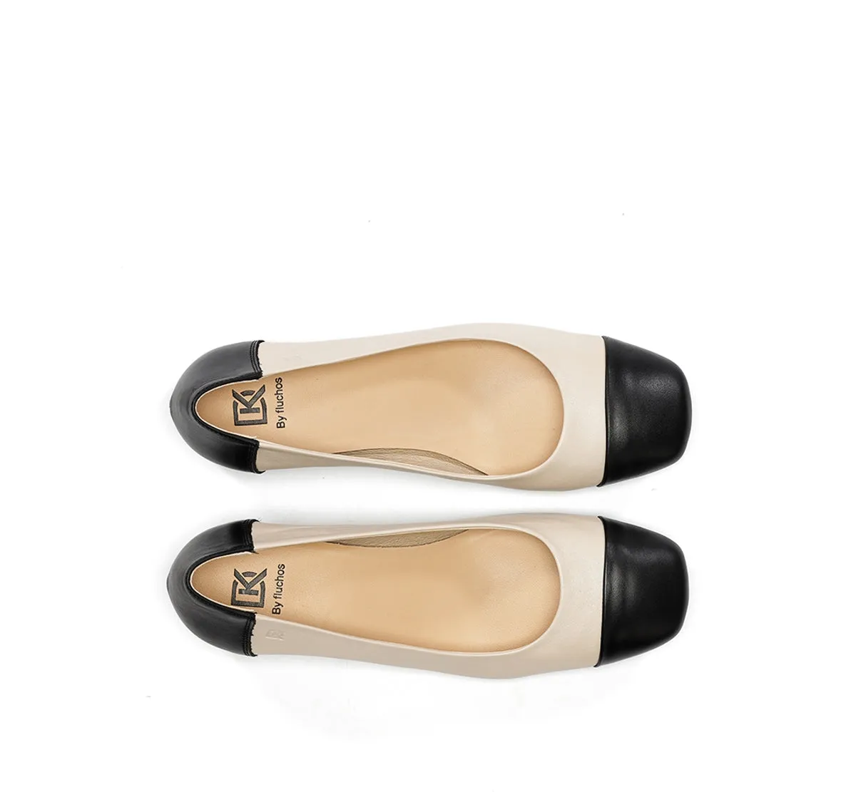 Fluchos Gia D9302 mocassino donna taupe tacco