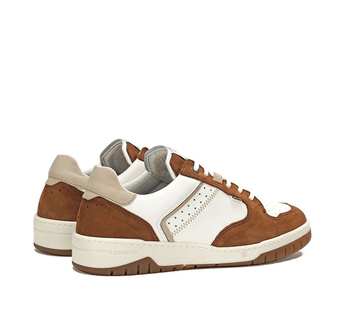 Fluchos Roger F1954 sneakers uomo marroni pelle