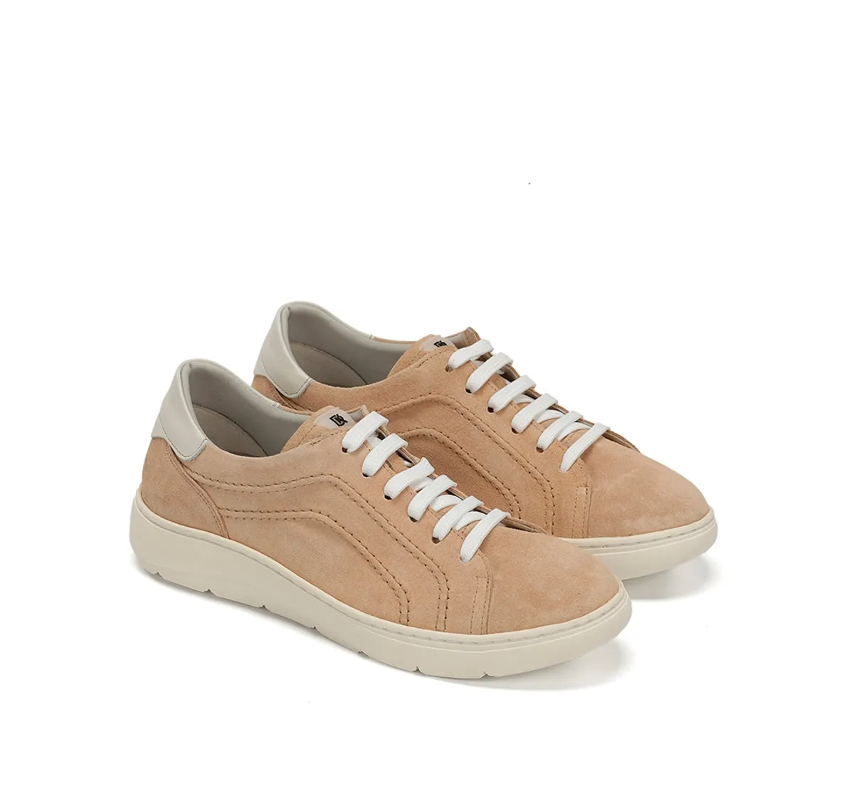 Fluchos Yet D9646 sneakers donna taupe pianta larga