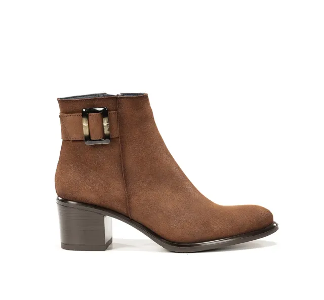 Fluchos Lexi D9531 stivaletto marrone donna pelle