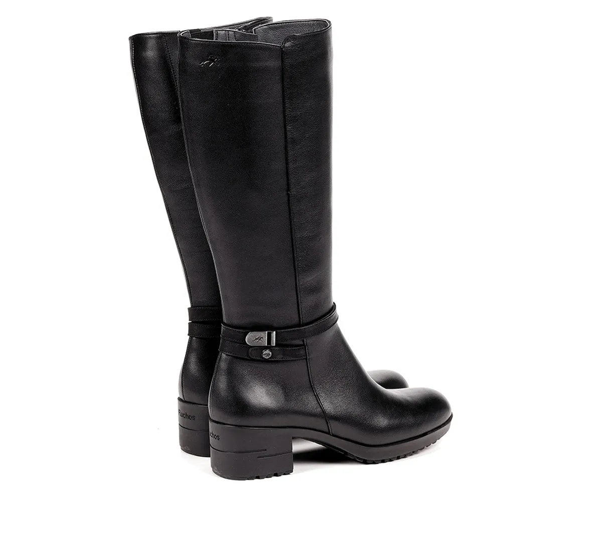 Fluchos Aliss F1374 Stivale Donna Nero Casual