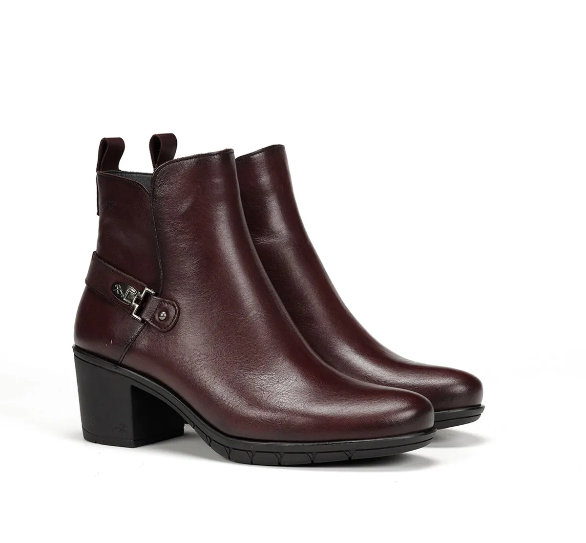 Fluchos Nydia F1798 stivaletti donna bordeaux