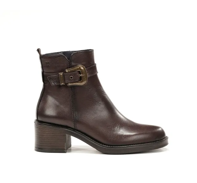 Fluchos Dorking Linet D9801 stivaletti donna pelle marrone