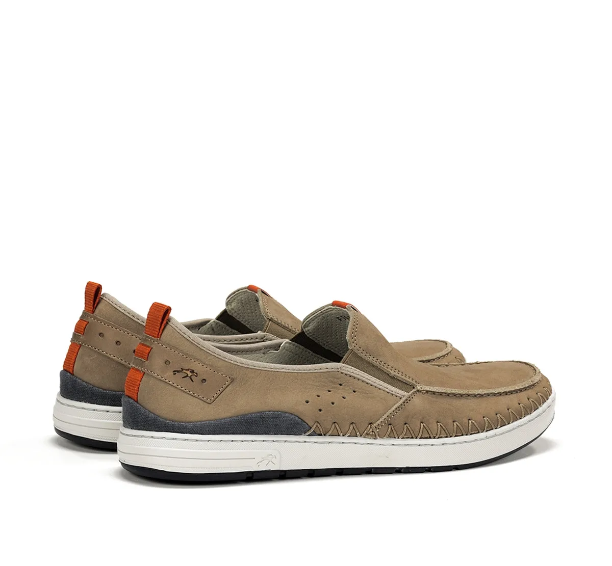 Fluchos Lester F1922 mocassini uomo marroni pelle