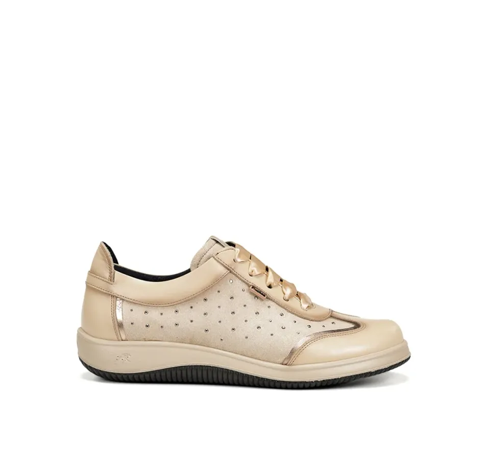 Fluchos Prime F2329 sneakers donna taupe slip-in