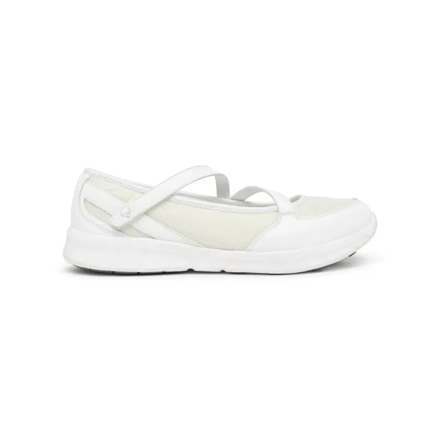 Suecos Frida Ballerine Bianche Traspiranti