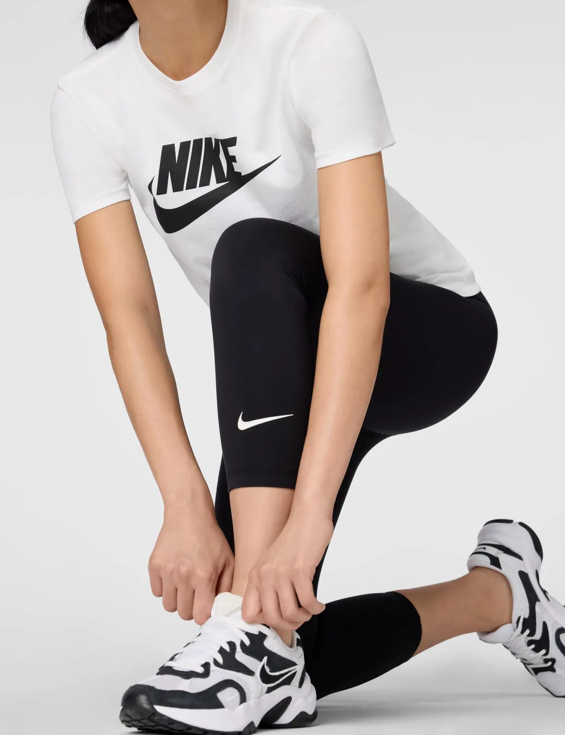 Nike Classics leggings donna neri vita alta 7/8