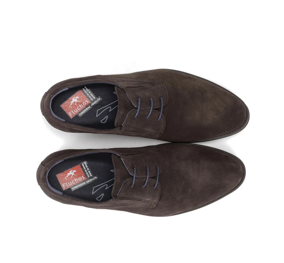 Fluchos Heracles 8410 scarpe uomo marrone pelle cucitura