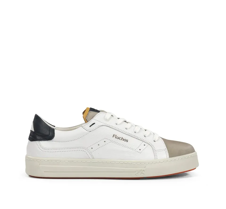 Fluchos Nemo F2218 Sneakers Uomo Bianche Suola Alta