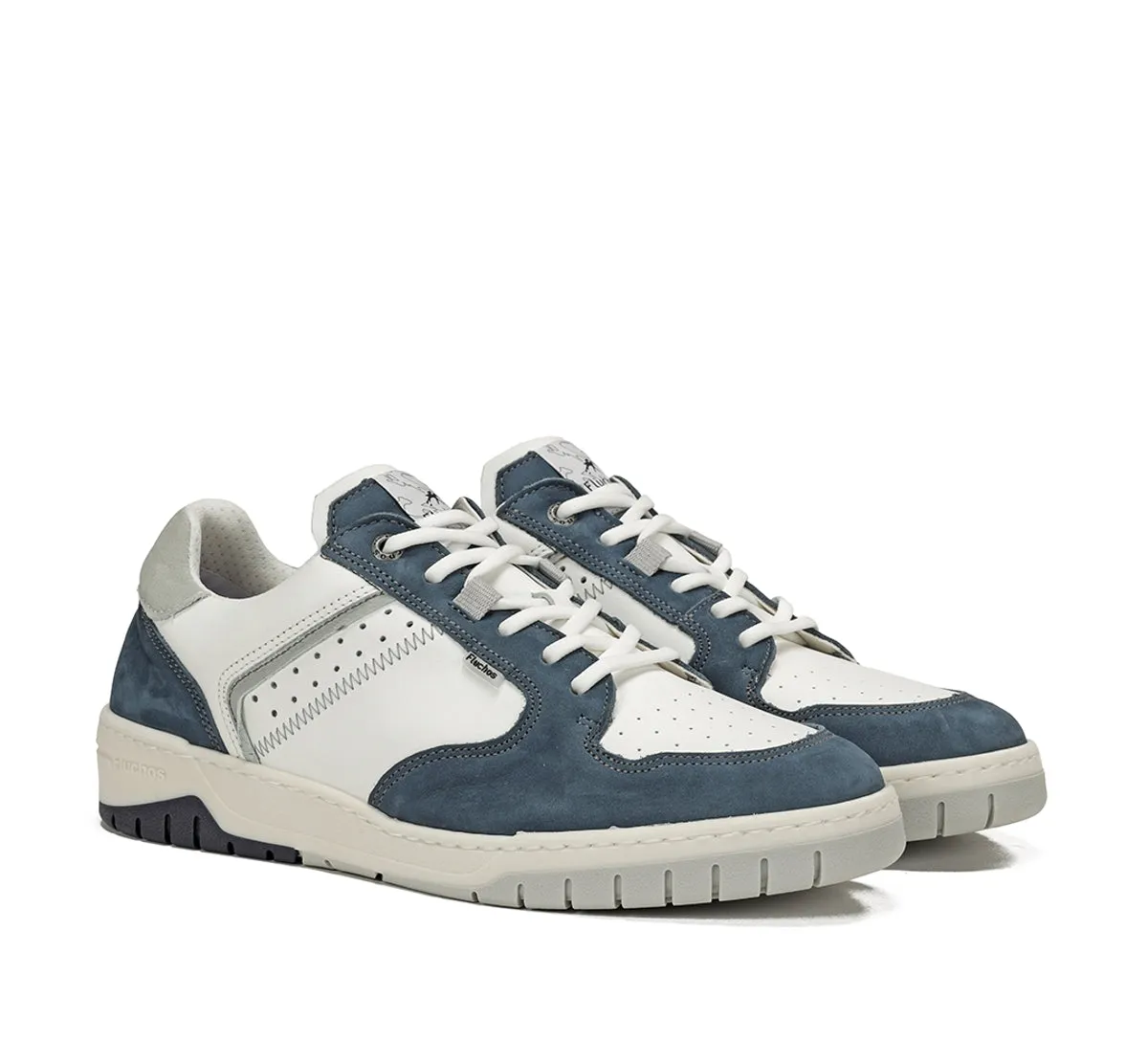 Fluchos Roger F1954 sneakers blu uomo retro
