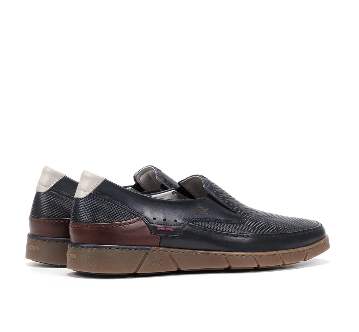 Fluchos Barry F1157 Mocassini Uomo Blu Comodi