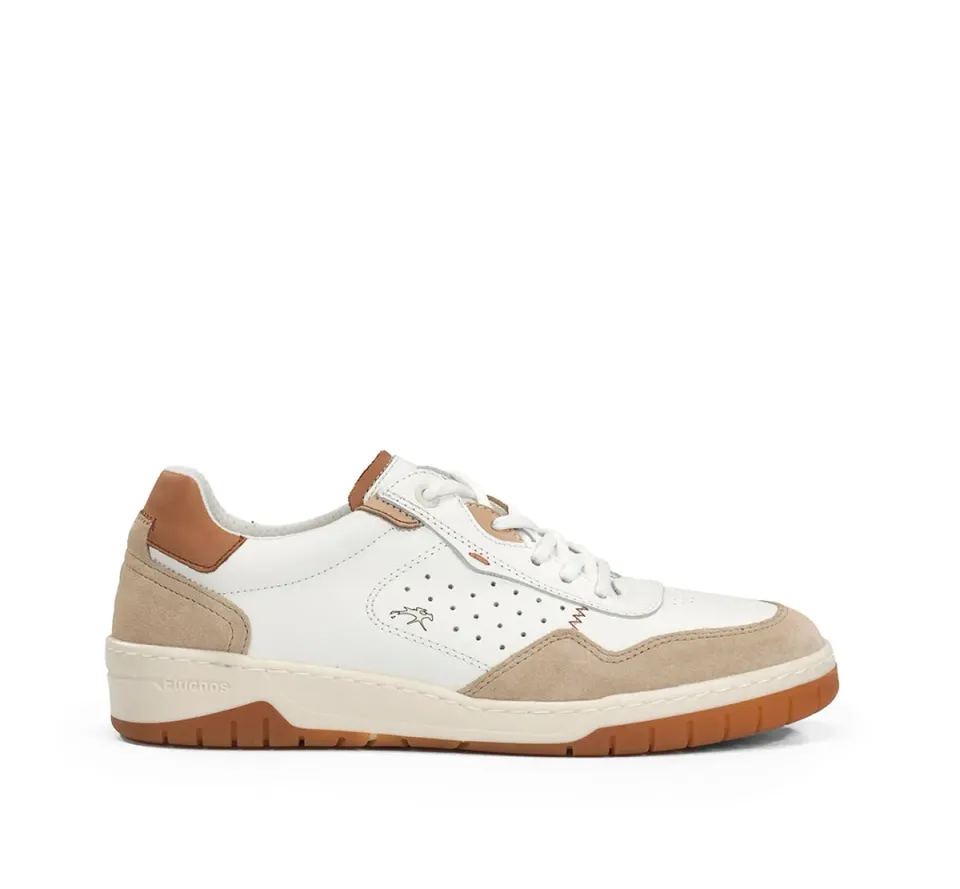 Fluchos Roger F2153 sneakers uomo taupe traforate