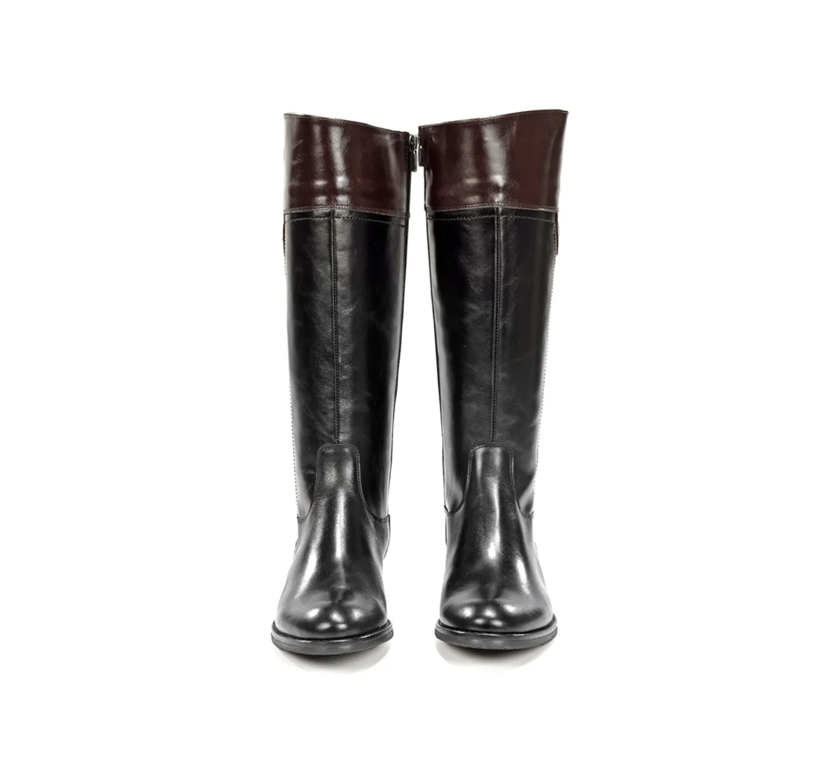Fluchos Tierra D9827 Stivali Donna Neri Eleganti