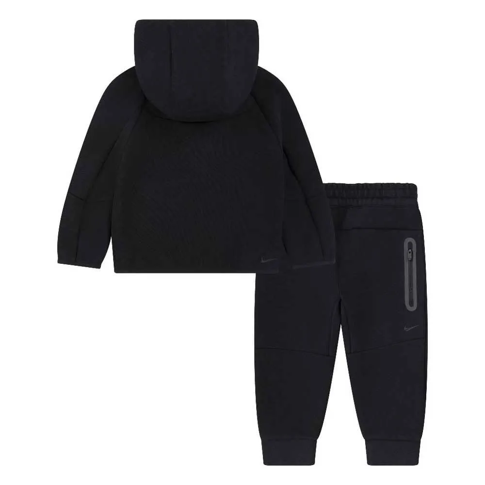 Nike Tech Fleece tuta bambino felpata nero