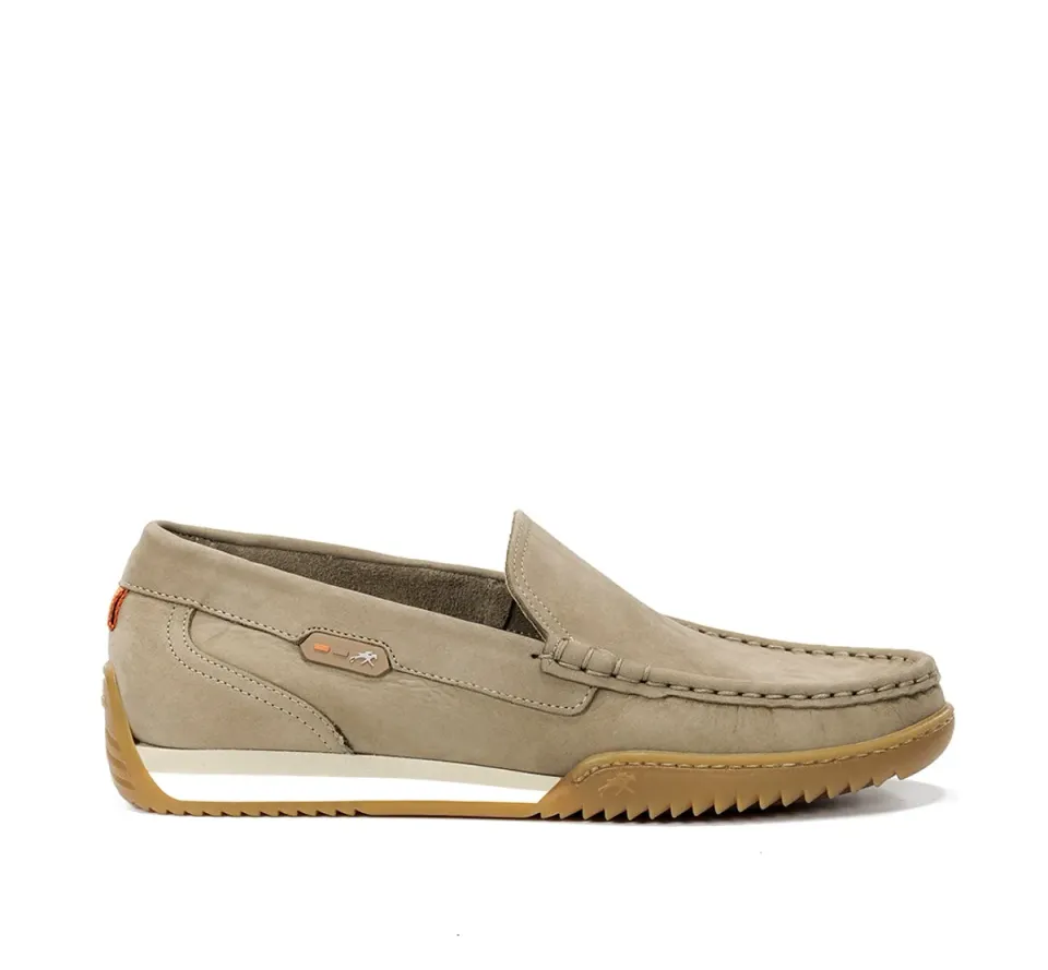 Fluchos Bruno F24342 mocassino uomo taupe casual