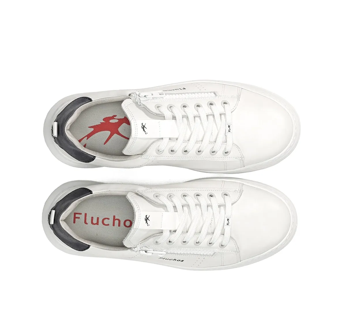 Fluchos Boston F1965 sneakers uomo bianche leggere