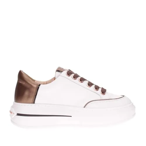 Alexander Smith R1D Sneakers Donna Bianco Bronzo Pelle