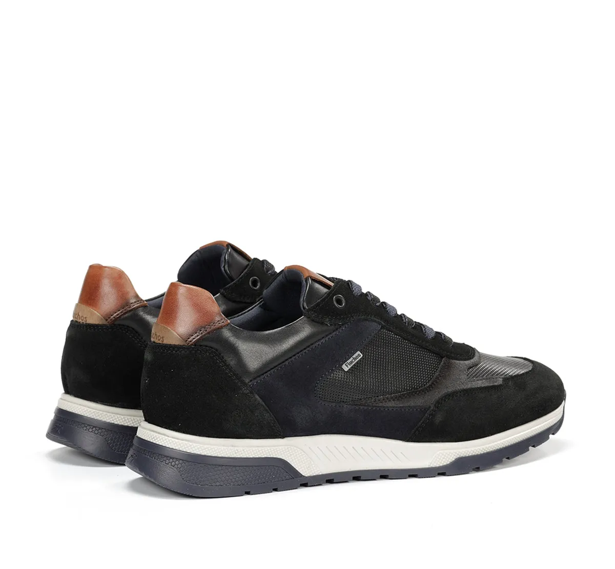 Fluchos Louis F1959 sneakers uomo nere pelle
