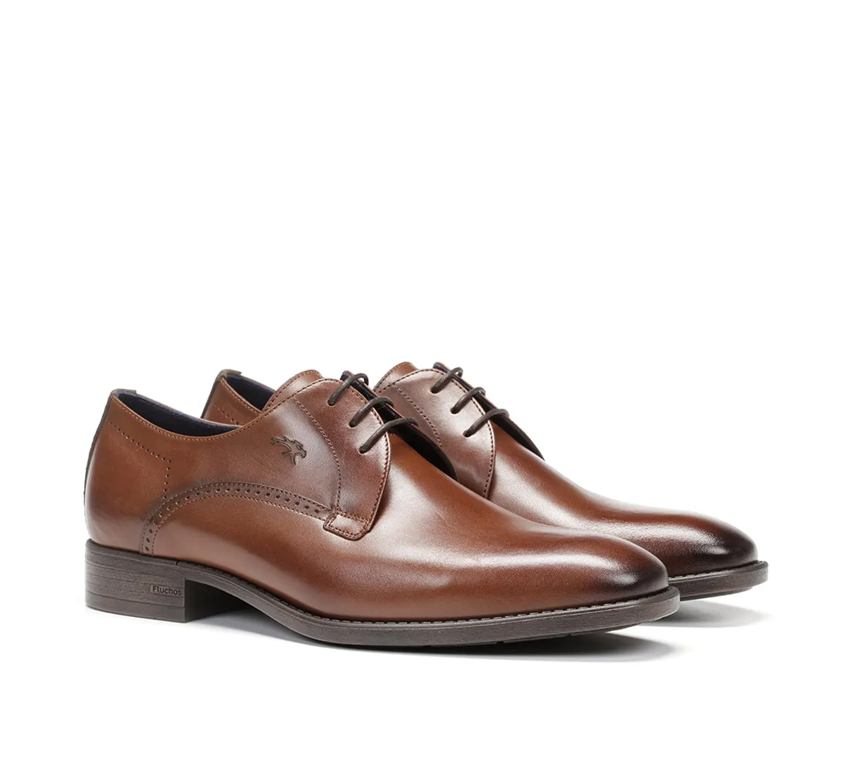 Fluchos Luke F1056 scarpe uomo marroni classiche