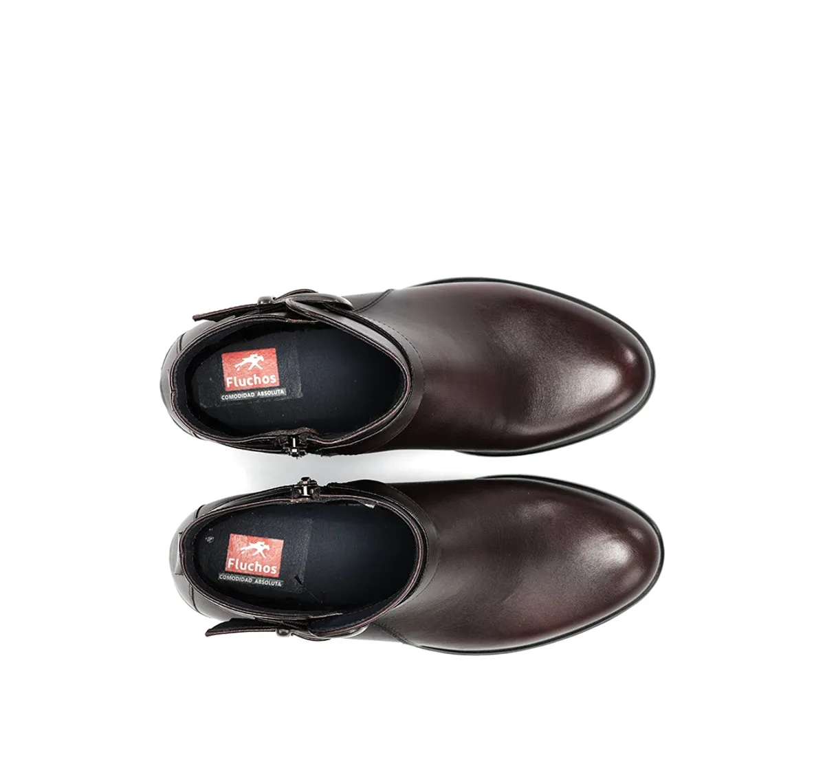 Fluchos Galit F2315 tronchetti donna bordeaux tacco