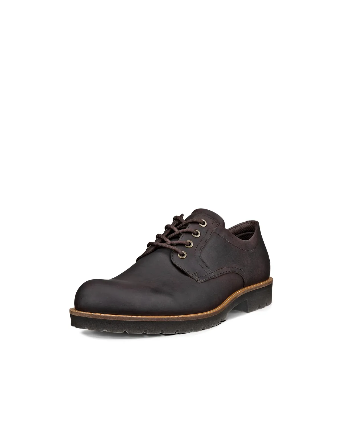 Ecco Jamestown derby Oxford uomo pelle elegante