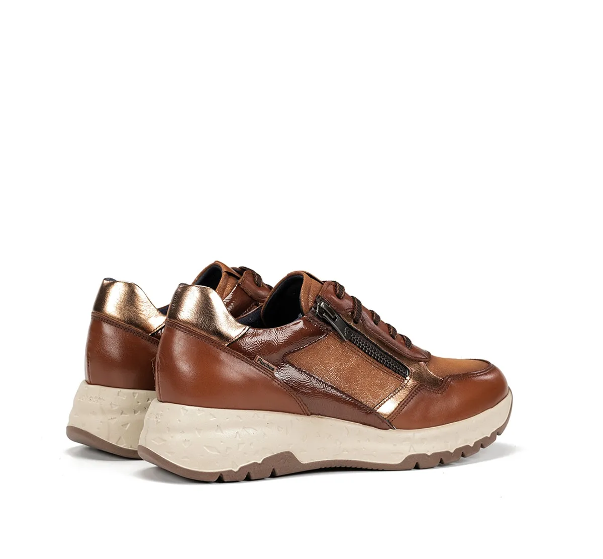 Fluchos Nexus F2308 sneakers donna marroni pelle
