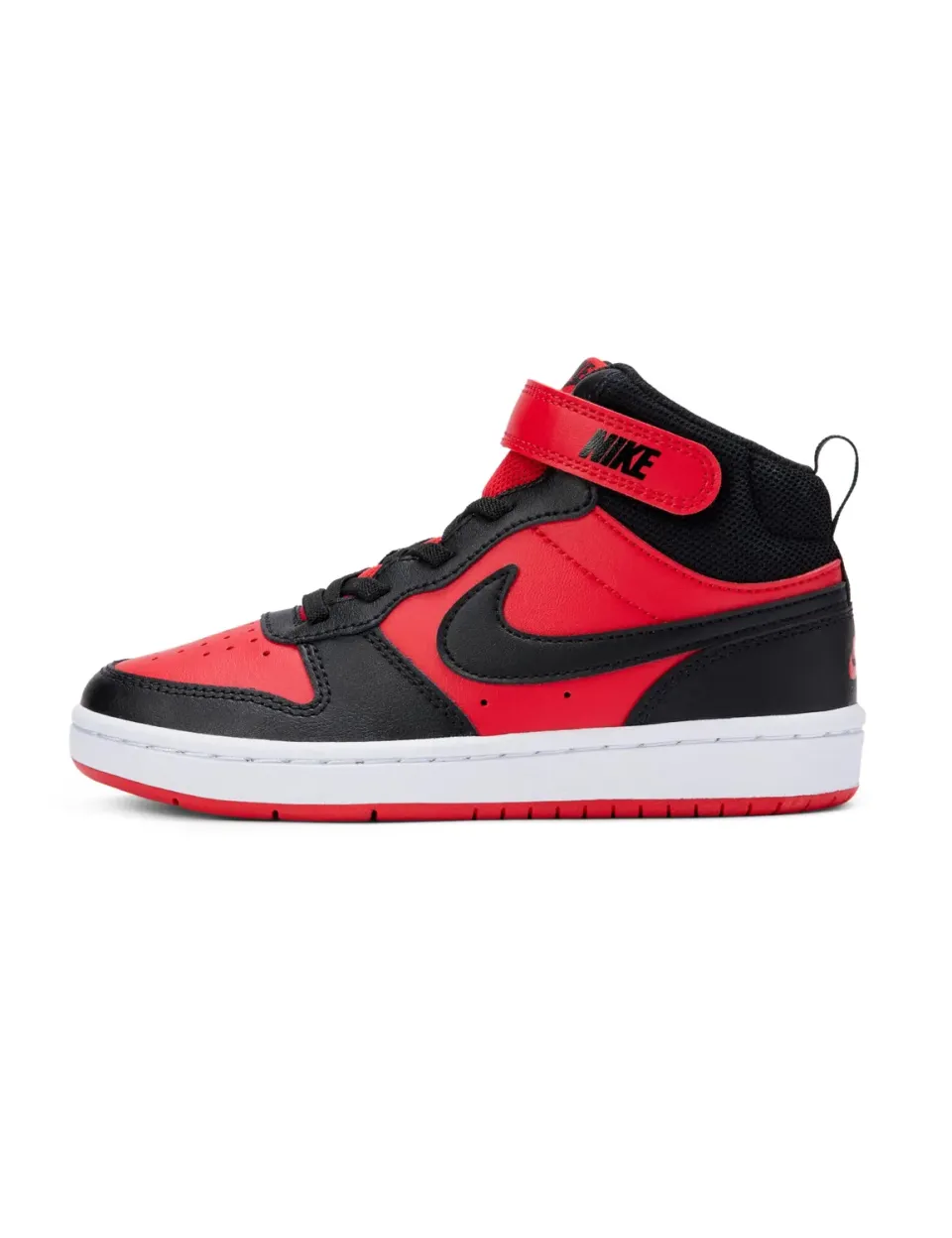 Nike Court Borough Low scarpe ragazzo bianche pelle
