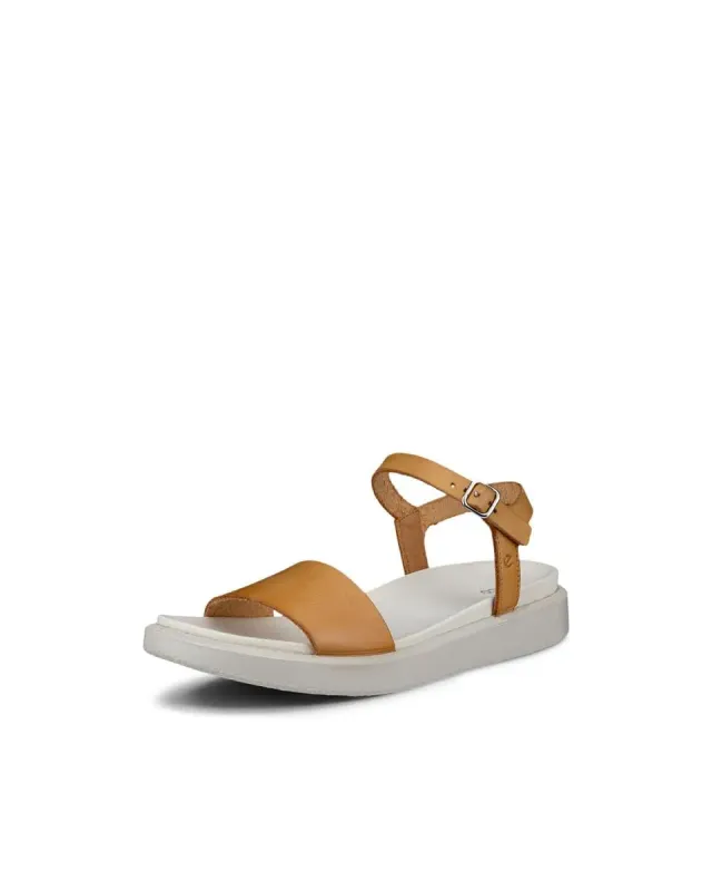 Ecco Flowt sandali donna neri eleganti tre fasce