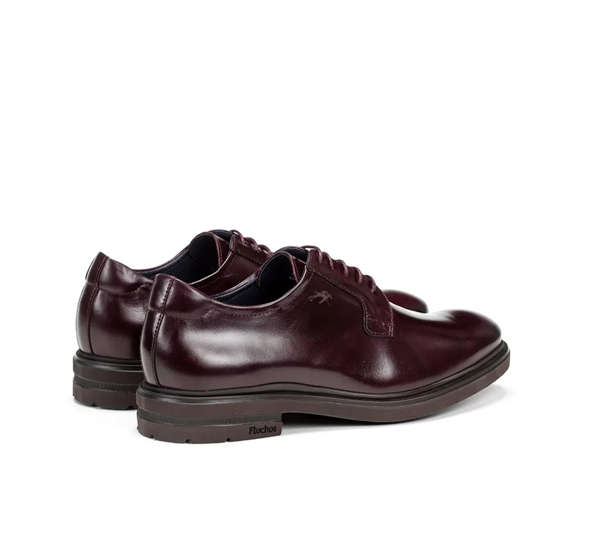 Fluchos Belgas F0631 Scarpe Bordeaux Uomo Pelle