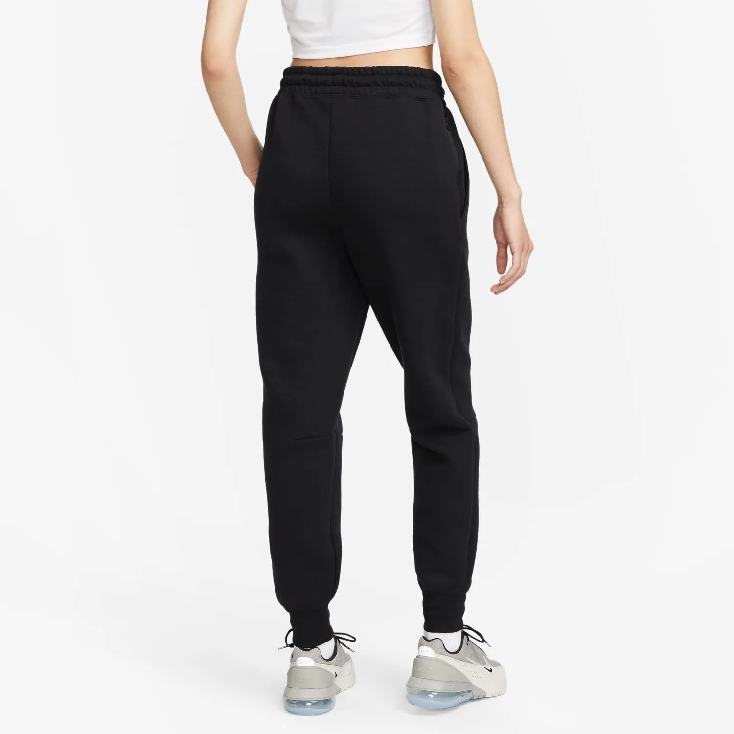 Nike TCH Tech Fleece pantaloni tuta donna neri