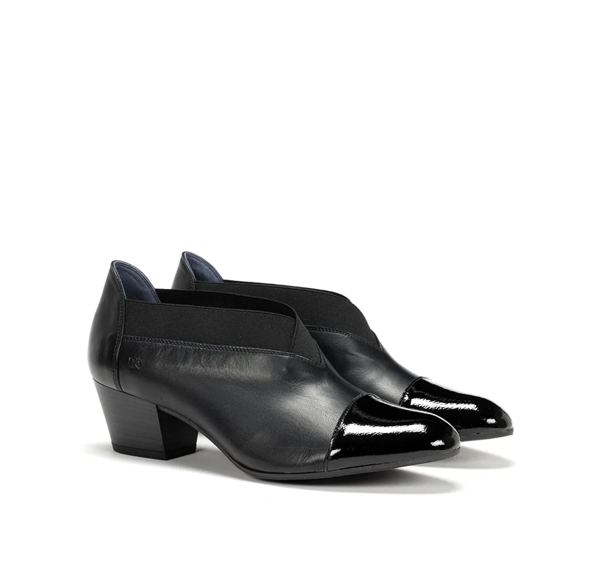 Fluchos Dora D8880 scarpe donna nere tacco comodo