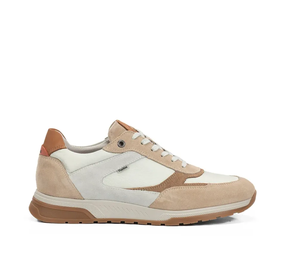 Fluchos Louis F2190 sneakers uomo tortora pelle