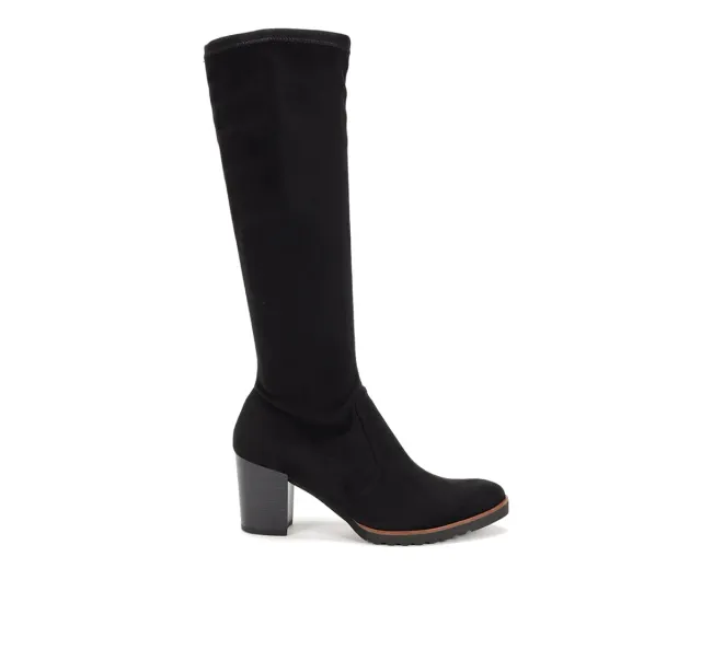 Fluchos Thais D7890 stivale donna nero con tacco