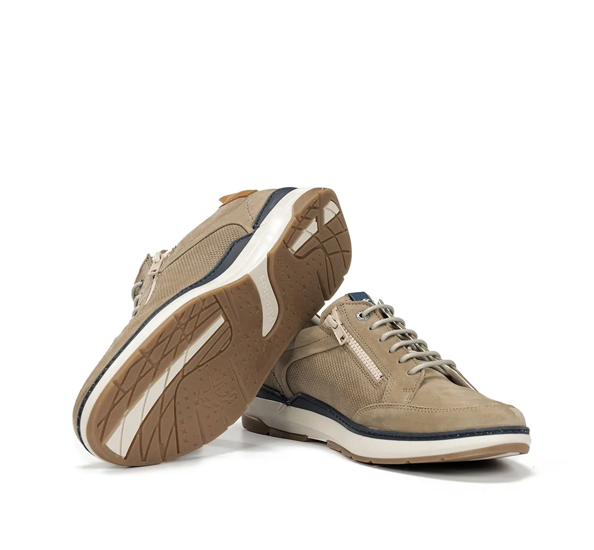 Fluchos Jeff F2211 sneakers uomo tortora casual