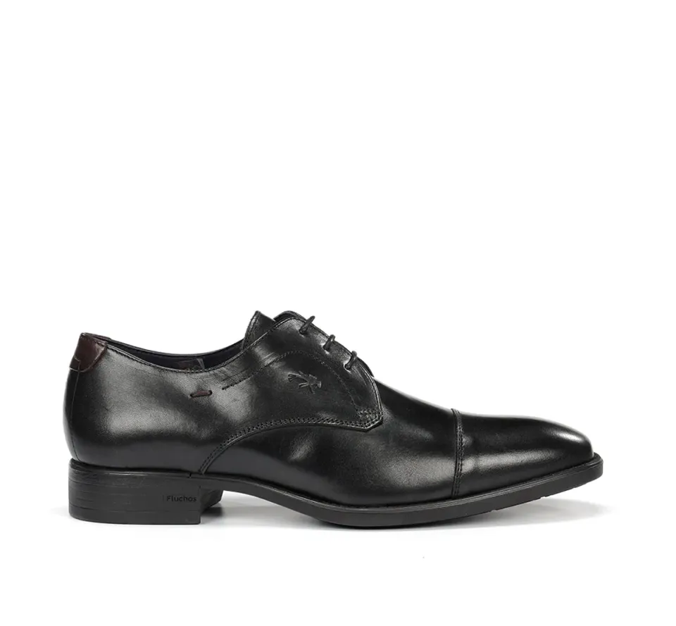 Fluchos Luke F1055 scarpe uomo nere classiche