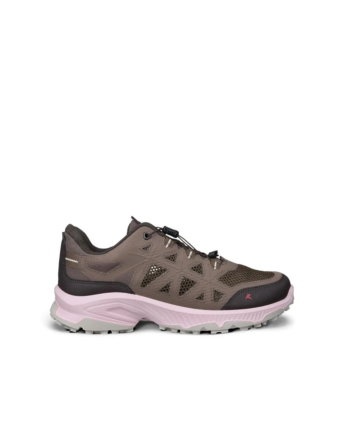 Ecco Receptor XP sneaker donna marrone traspirante