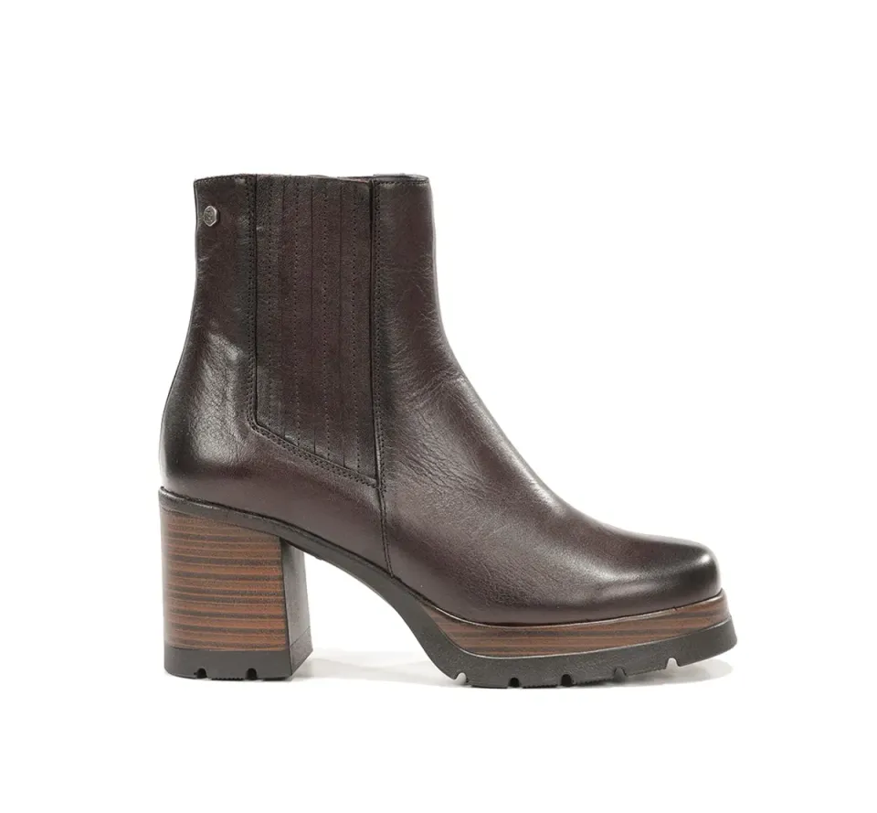 Fluchos Safe D9736 stivaletti donna marrone tacco