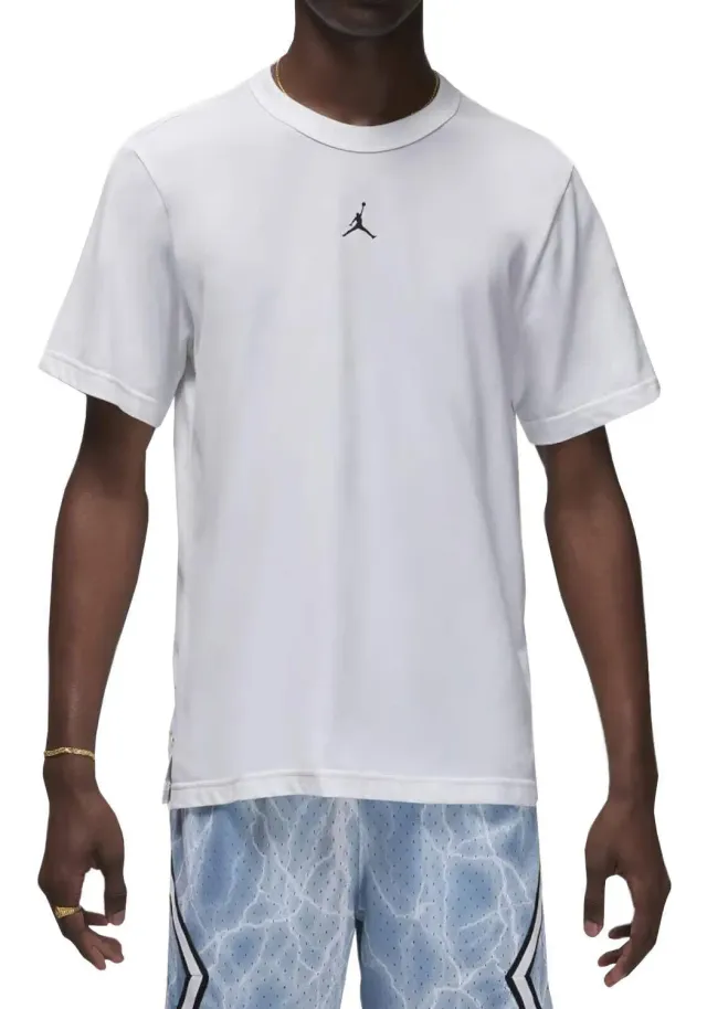 Nike Jordan Dri-Fit maglietta uomo bianca cotone XS