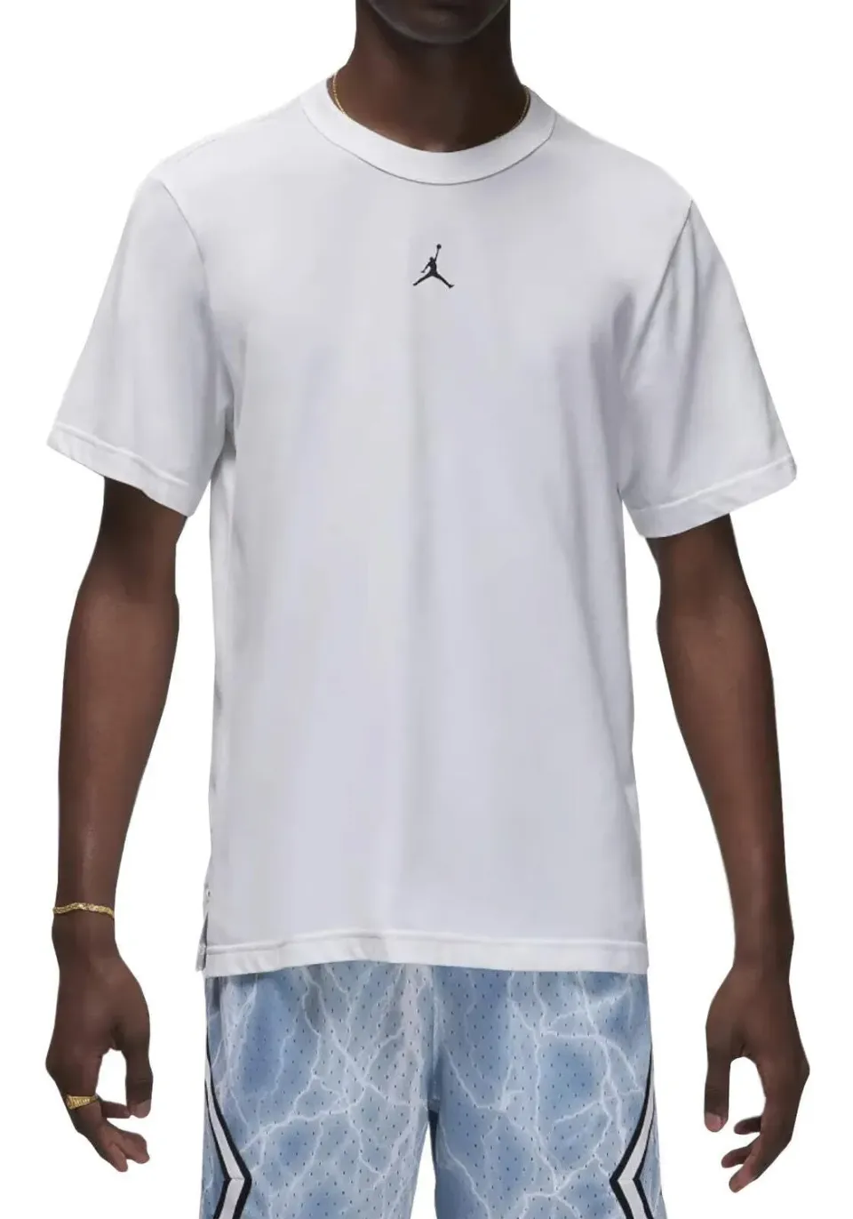 Nike Jordan Dri-Fit maglietta uomo bianca cotone XS