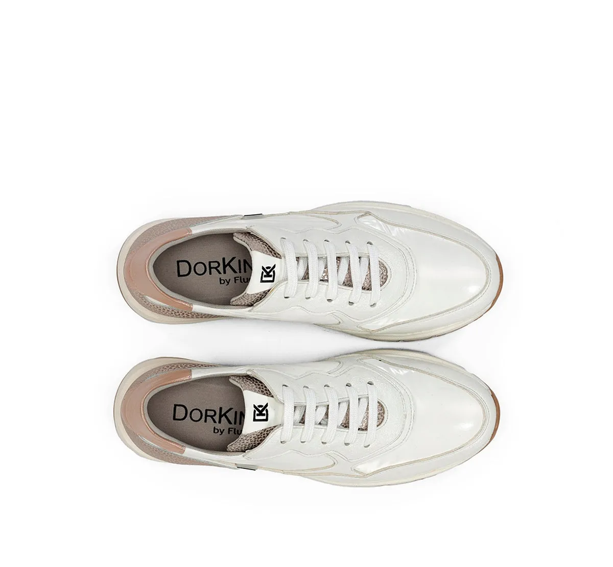 Dorking Serena D9049 sneakers donna bianche casual