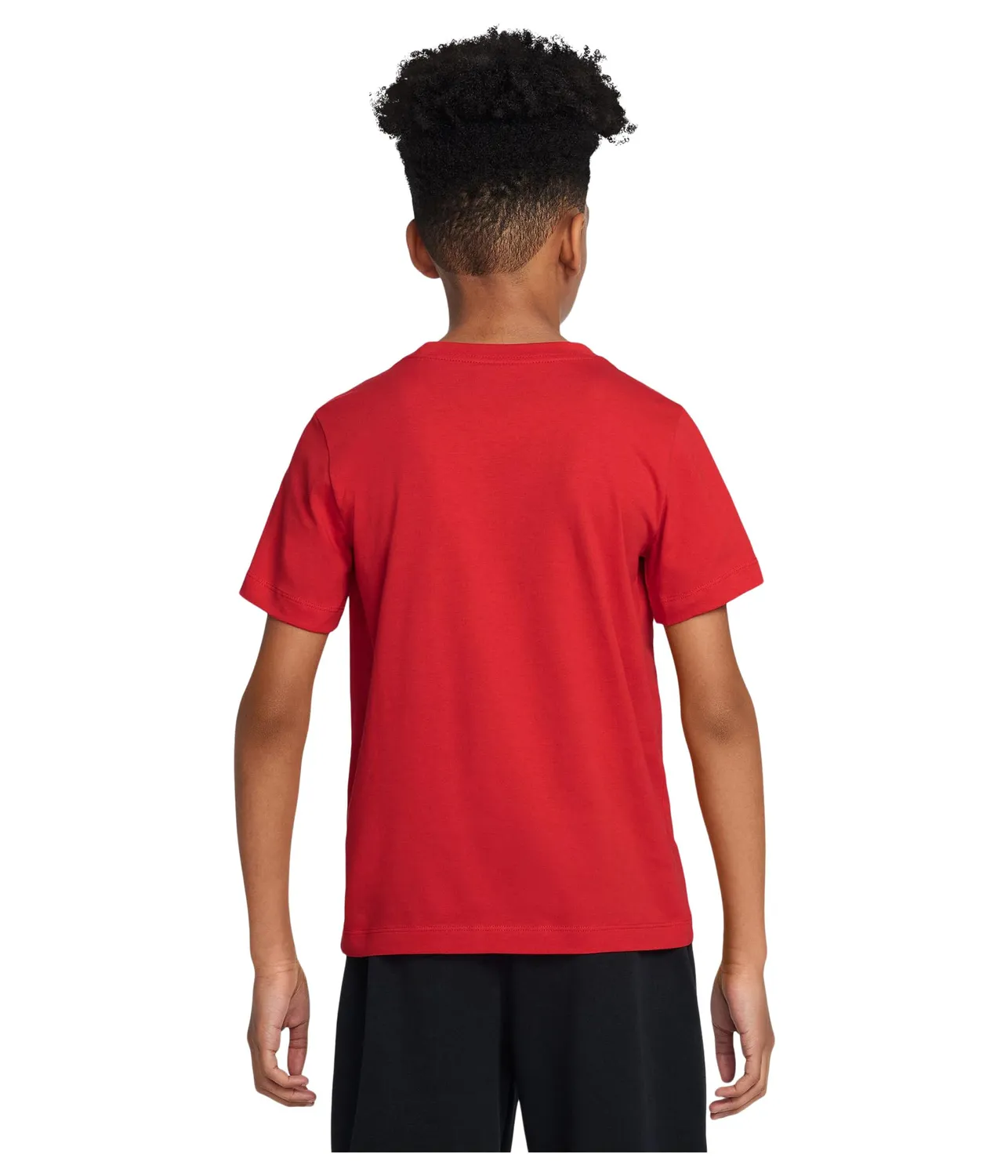 Nike NSW Futura maglietta bambino cotone logo grande