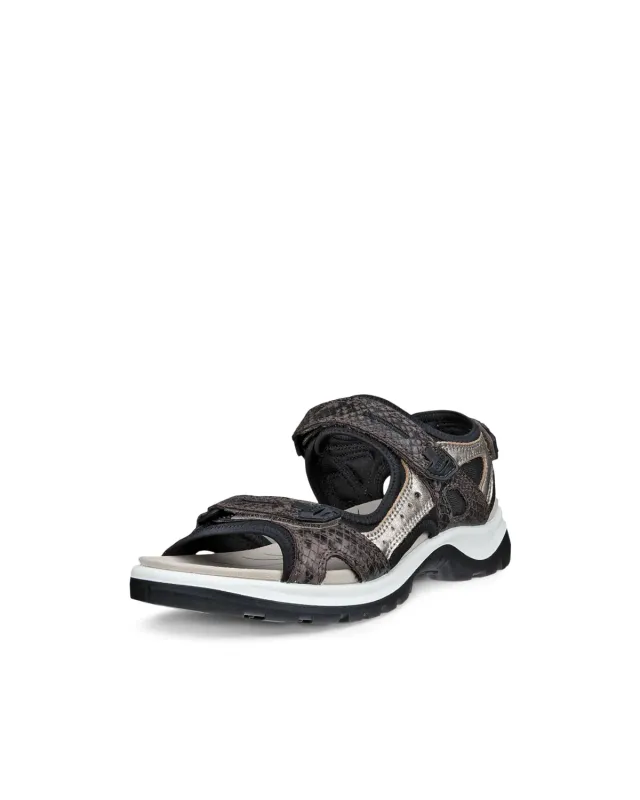 ECCO Offroad 3S sandali donna pitone cashmere estate