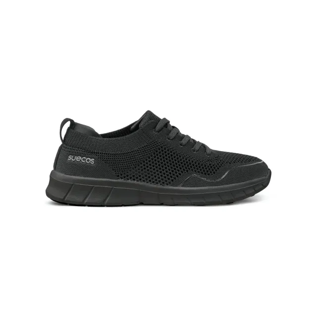 Suecos Lätt scarpe lavoro unisex nere in mesh