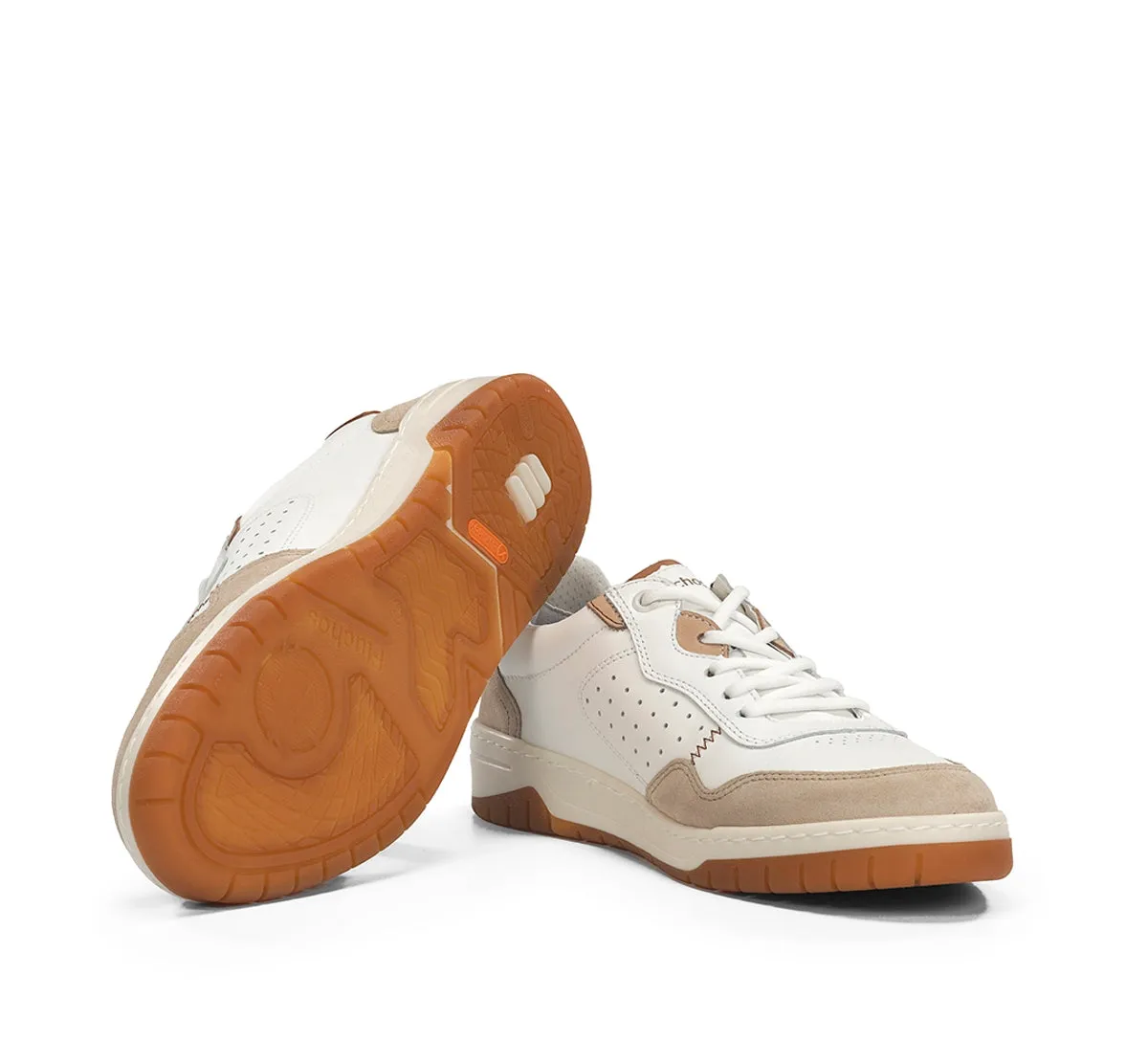Fluchos Roger F2153 sneakers uomo taupe traforate