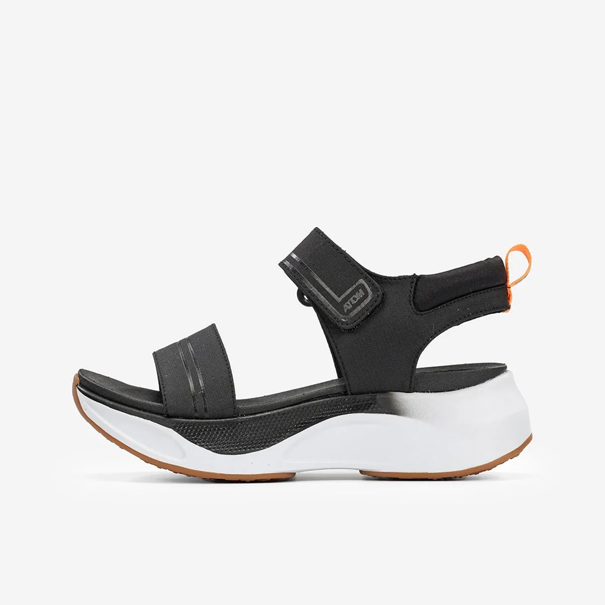 Fluchos Fusion AT169 sandali donna neri strappo