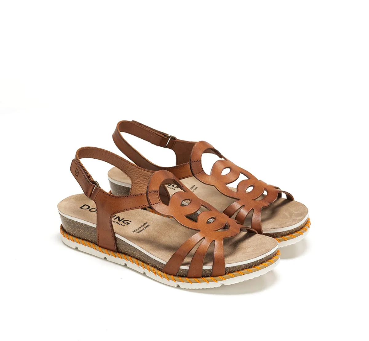 Fluchos Sport D9322 sandali marroni donna leggeri
