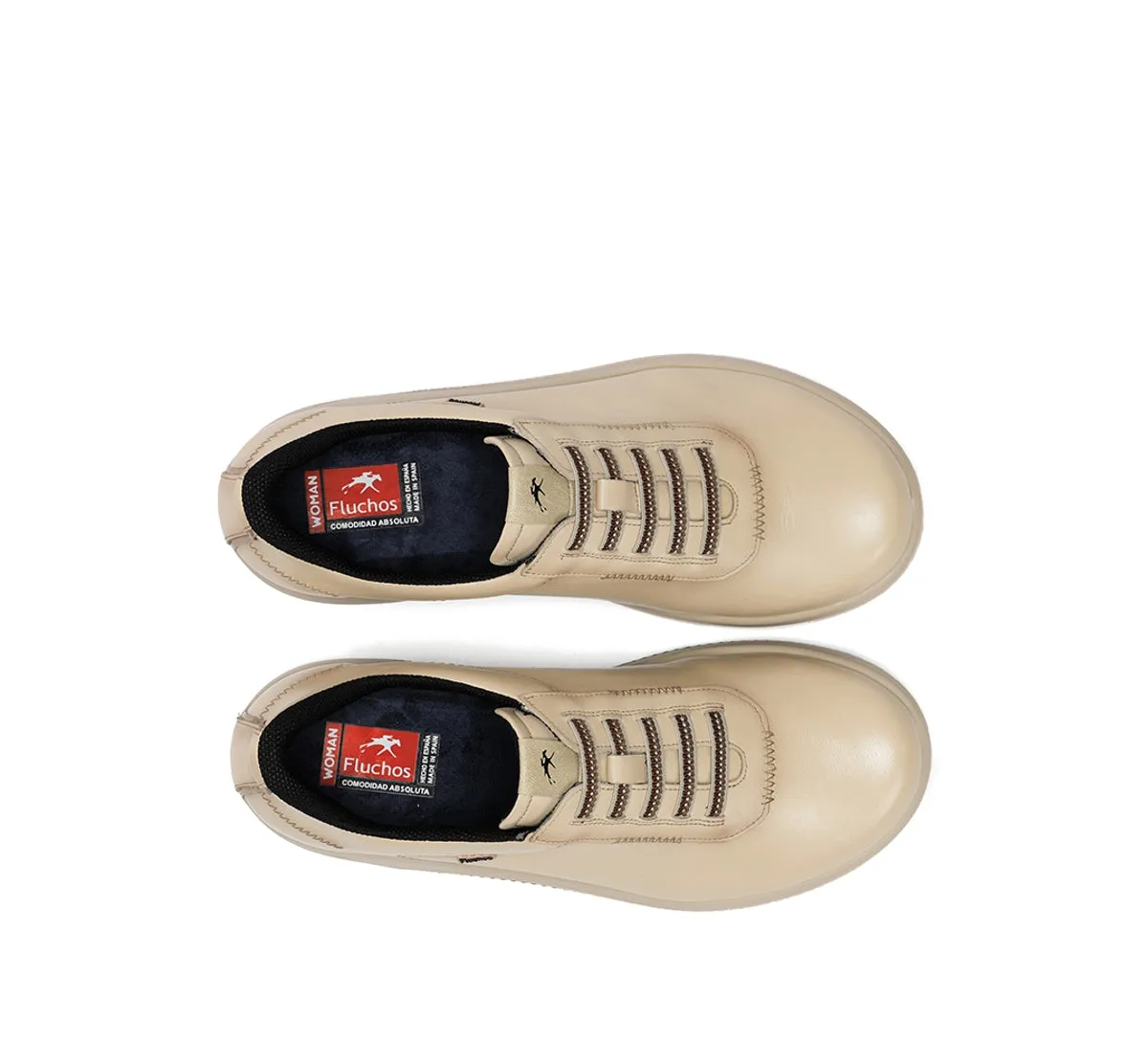 Fluchos Prime W F2335 Sneaker Donna Tortora Hands Free