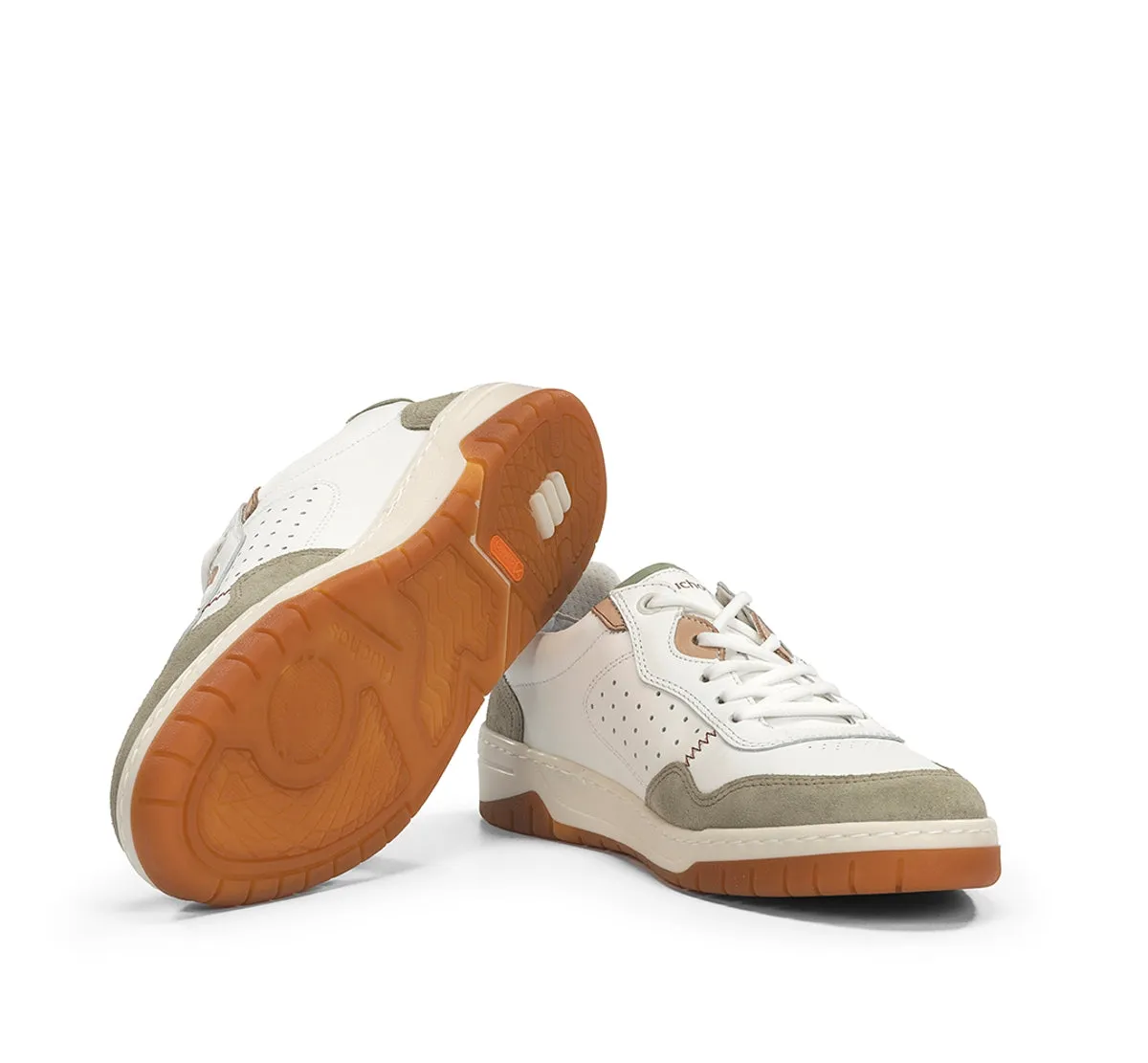 Fluchos Roger F2153 sneakers uomo verdi in pelle