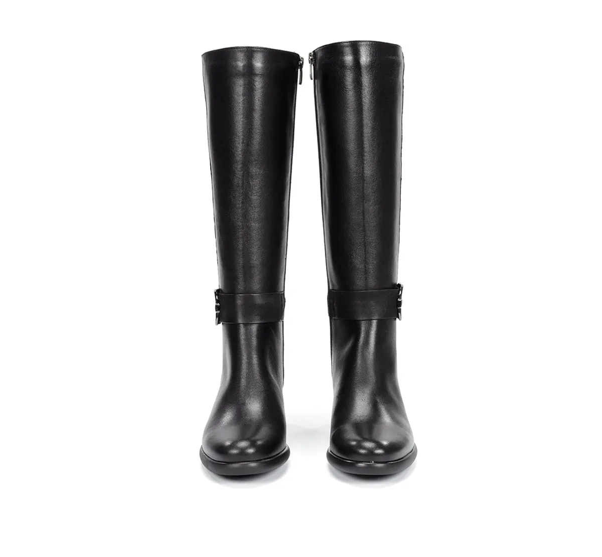 Fluchos Macy D9374 Stivali Donna Neri Tacco Medio